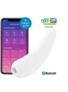 Stimulateur blanc connecté Curvy 2+ Satisfyer - CC5972400020